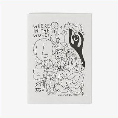 Cahier de coloriage Where in the Woset