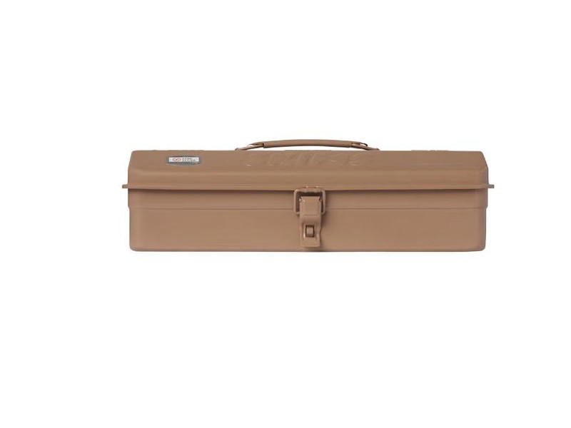 Boîte à outils Toyo Steel Y-350 couleur sienna, embossage SKIMS sur le couvercle