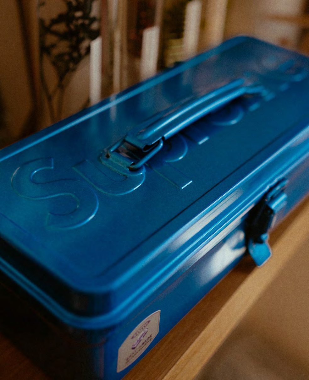 Boîte à outils Toyo Steel en édition spéciale, bleue