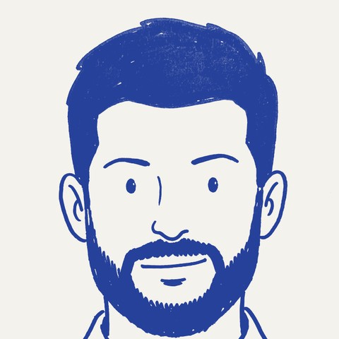 Portrait illustré de Kévin Clop