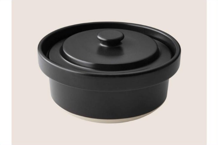 Rice Pot Petari en Jet Black