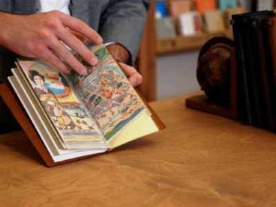 Pages illustrées d'un TRAVELER'S notebook