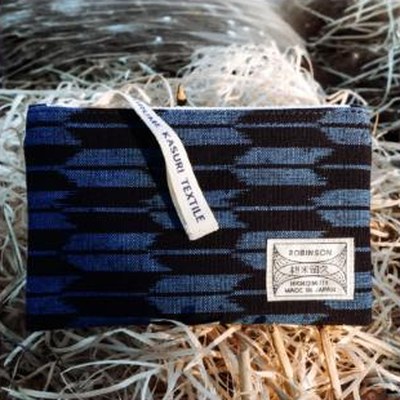 Pochette Flèches Marine/Bleu